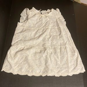 Beautiful ivory color Medium size blouse 100% cotton